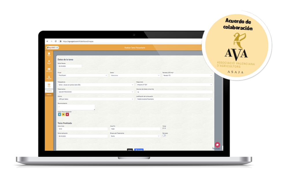 agrogest acuerdo con ava