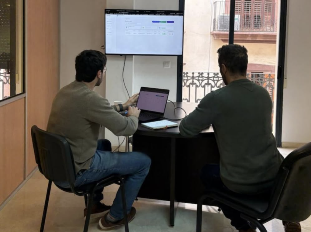 Captura de pantalla a las